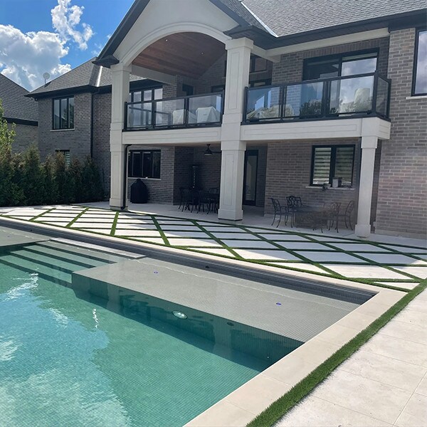 Porcea Aura White Porcelain Paver